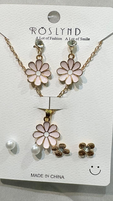 Elyviya Pastel Daisy Charm Combo